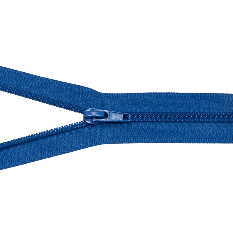 NYLON READY ZIPPER 5 AUTO LOCK OPEN END 30 CM (918) BLUE