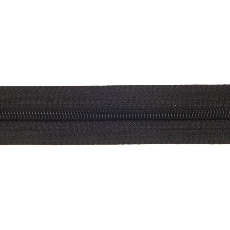 SPIRALREIßVERSCHLUSS 5 AUTO LOCK TEILBAR 90 CM (580) SCHWARZ 50 ST.