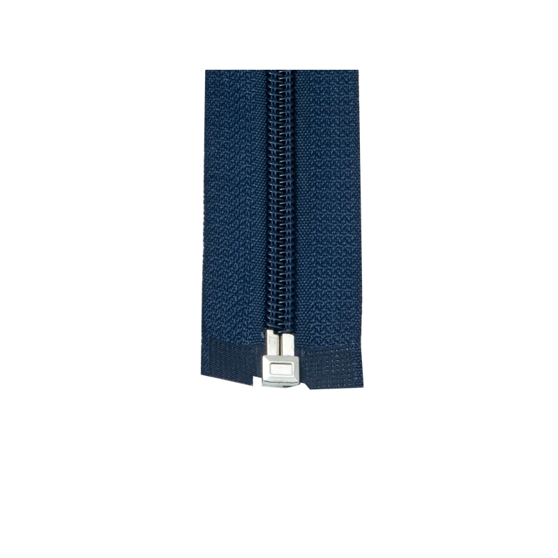 NYLON READY ZIPPER 5 AUTO LOCK OPEN END 75 CM (058) NAVY BLUE 50 PCS