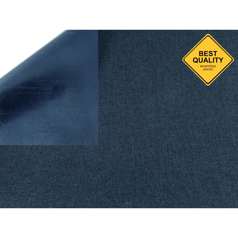 Extra strong  polyesterová tkanina 600d*600d voděodolný potažená pvc-f tmavě modrá -058 150 cm