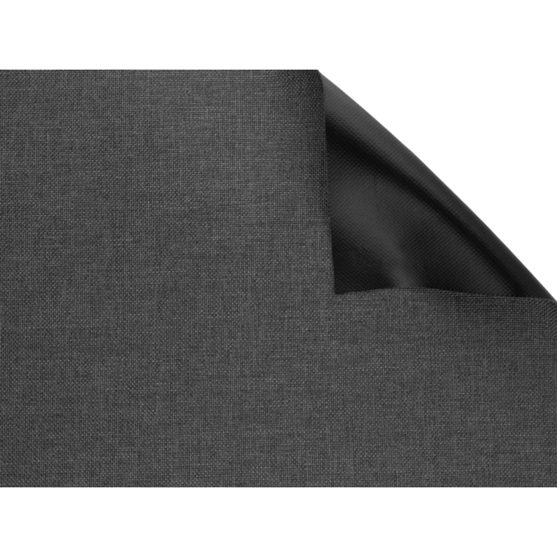 Extra strong polyesterová tkanina 600d*600d  voděodolný potažená pvc-f černá (580) 150 cm