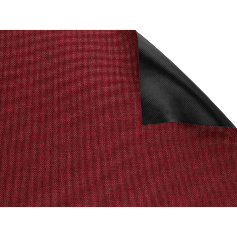 EXTRA STRONG POLYESTER FABRIC 600D* 600D   WATERPROOF PVC-F COVERED CLARET (048) 150 CM