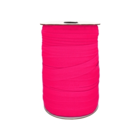 Lamówka elastyczna 20 mm/0,65 mm (007) różowy neon