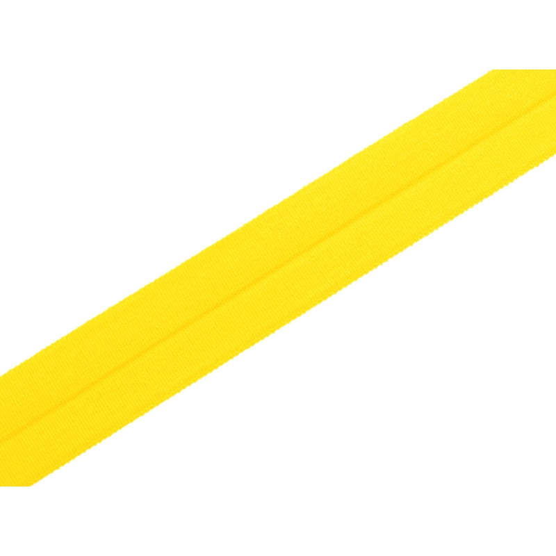 Folded binding tape 20 mm light yellow
