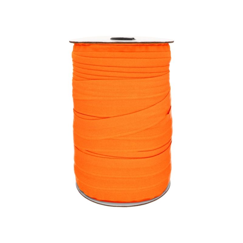 Gefaltetes Einfassband 20 mm Orange