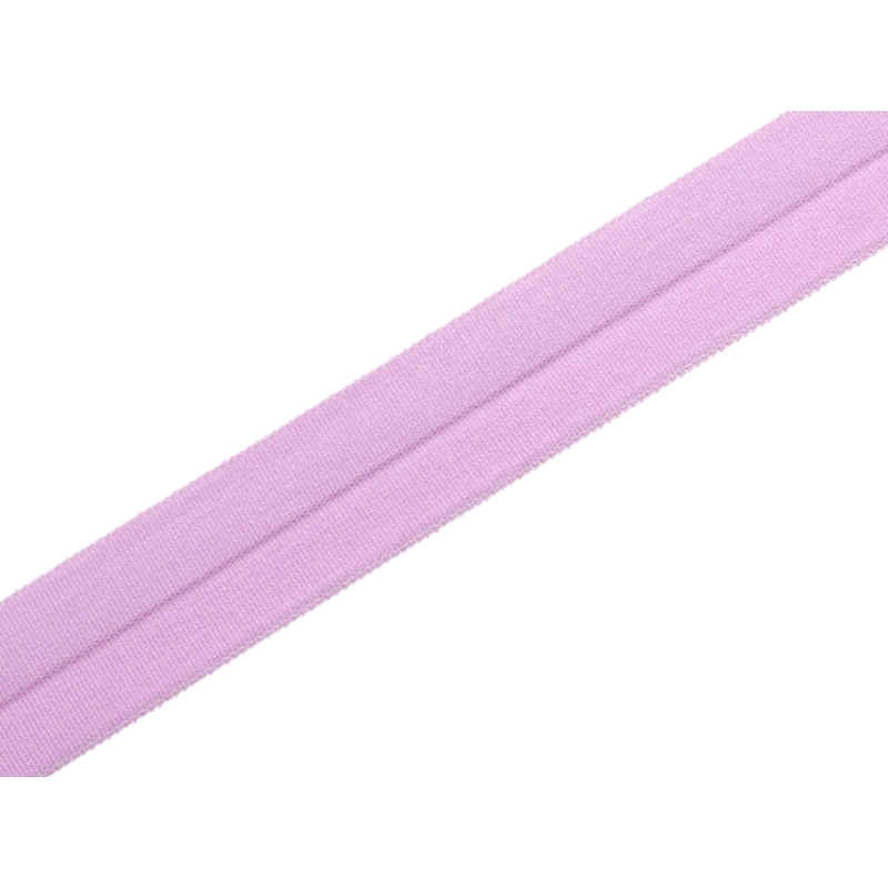 Vázací páska skládaná 20 mm světle fialová