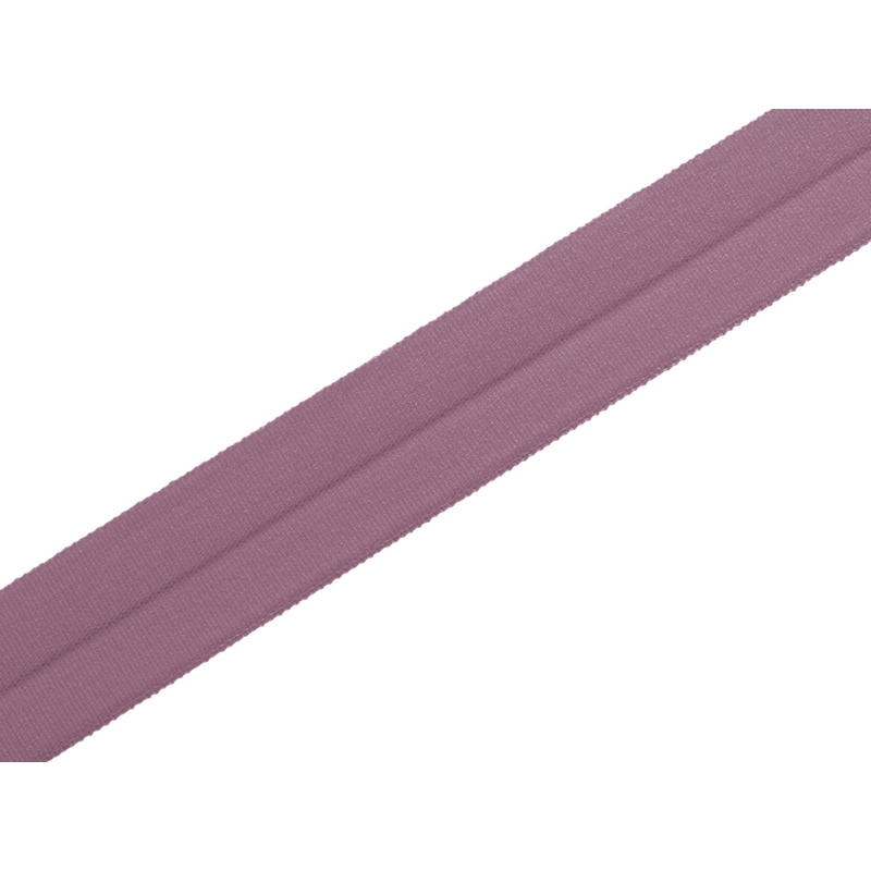 Fold-over elastic 20 mm /0,65 mm dark lavender (039)