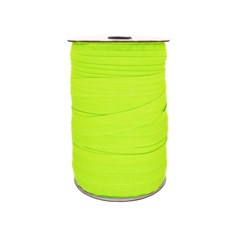 Fold-over elastic 20 mm /0,65 mm yellow neon (058)