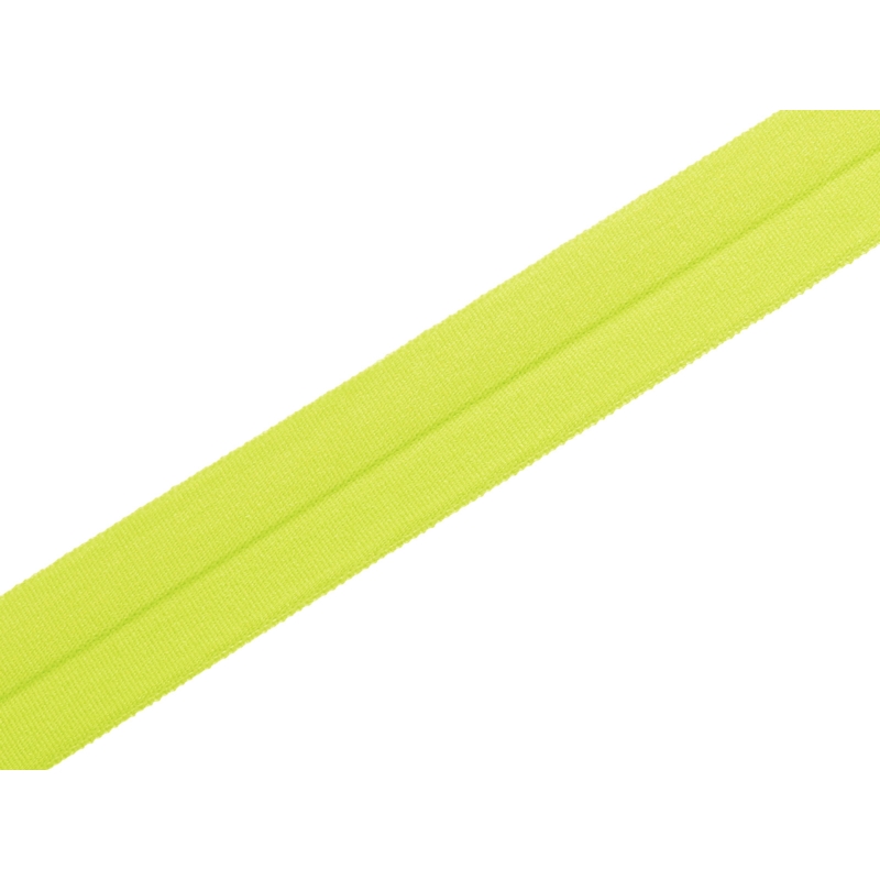 Elastisches Einfassband 20 mm/0,65 mm weiß-grün (060)