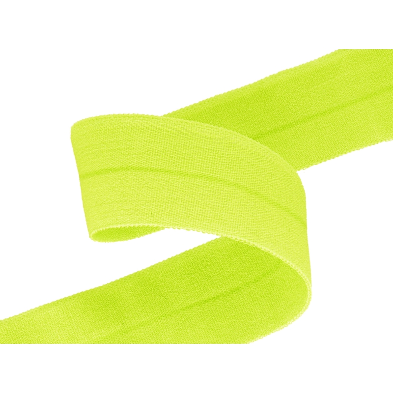 Fold-over elastic 20 mm /0,65 mm intense yellow (061)
