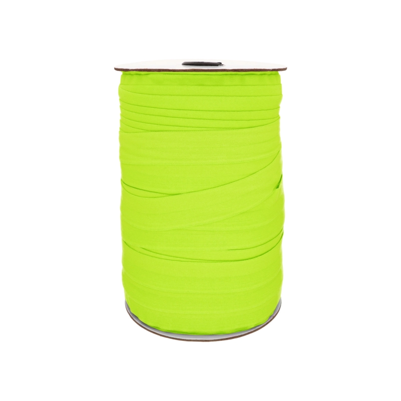 Fold-over elastic 20 mm /0,65 mm lime yellow (063)