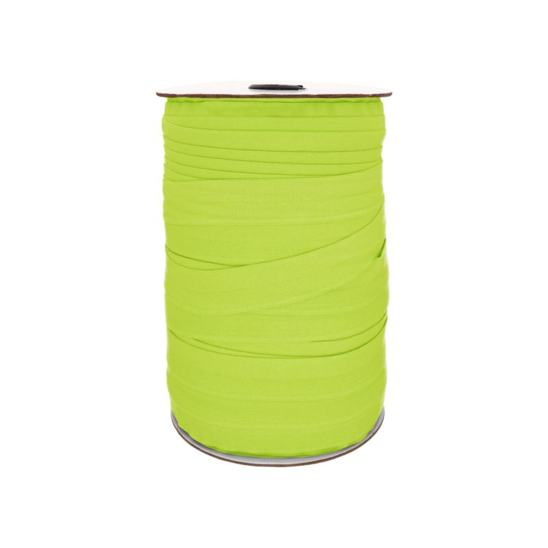 Fold-over elastic 20 mm /0,65 mm yellow-green (066)