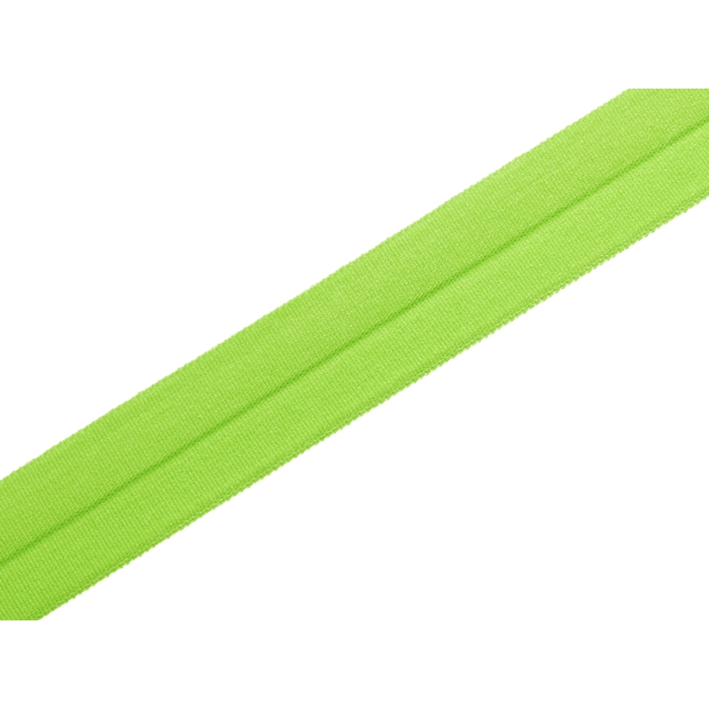 Vázací páska skládaná 20 mm světle zelená