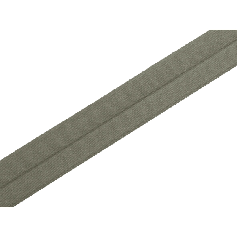 Fold-over elastic 20 mm /0,65 mm grey (089)