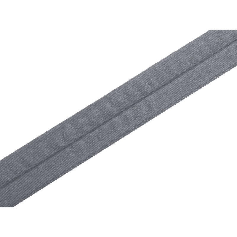 Fold-over elastic 20 mm /0,65 mm grey (092)