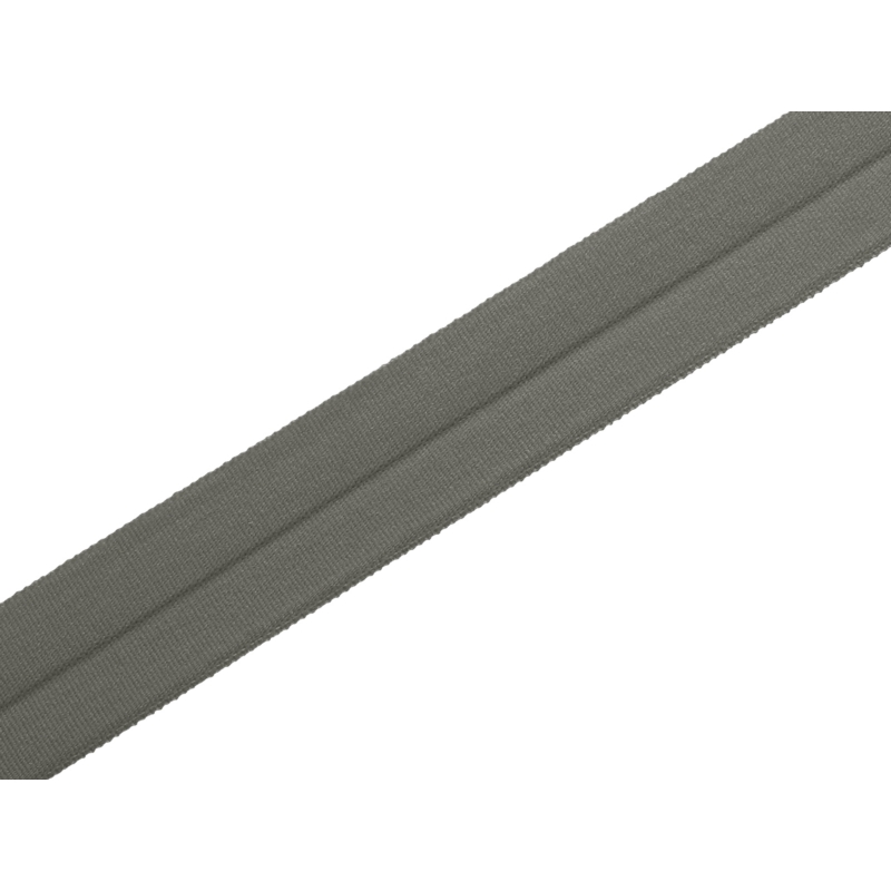 Fold-over elastic 20 mm /0,65 mm grey (098)