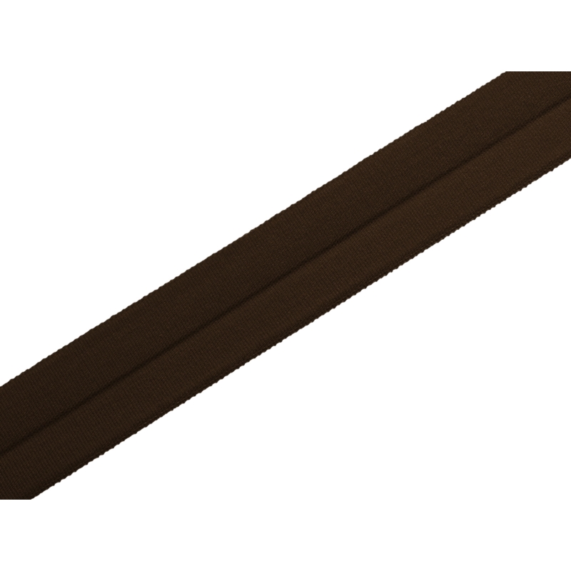 Fold-over elastic 20 mm /0,65 mm dark chocolate (102)