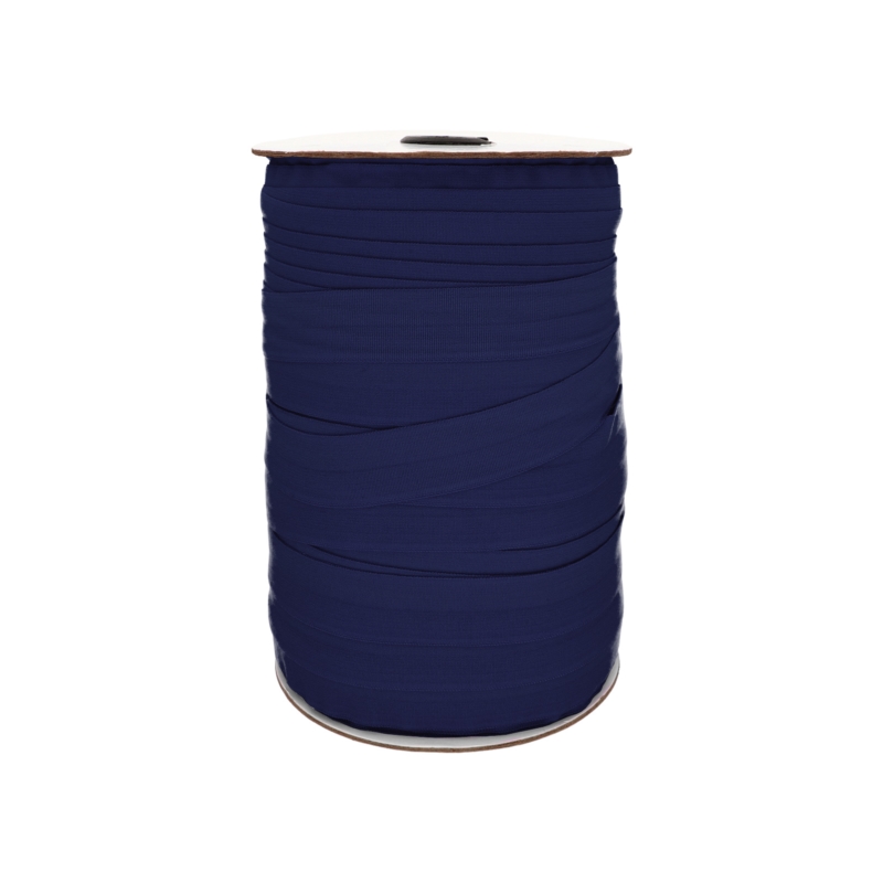 Vázací páska skládaná 20 mm námořnická modř fialová