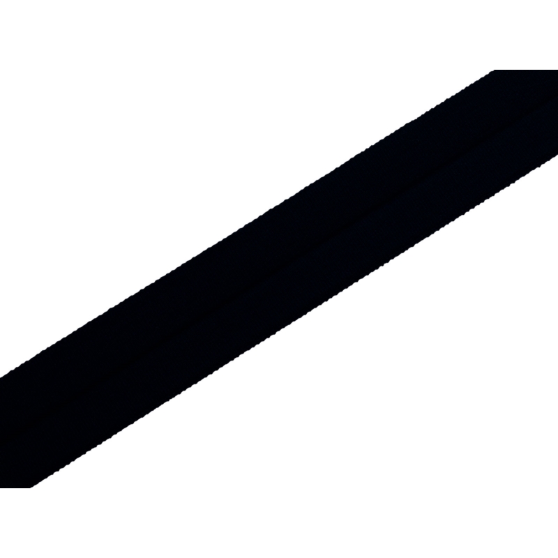 Fold-over elastic 20 mm /0,65 mm graphite-black (121)