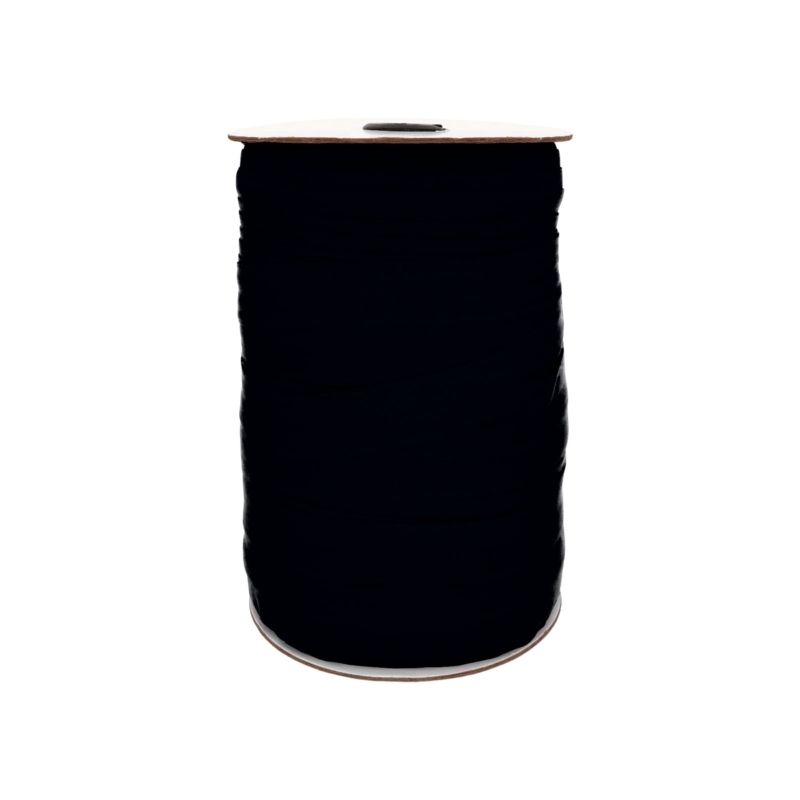 Lamówka elastyczna 20 mm/0,65 mm (121) grafitowo-czarna