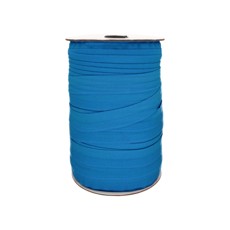 Fold-over elastic 20 mm /0,65 mm blue (128)