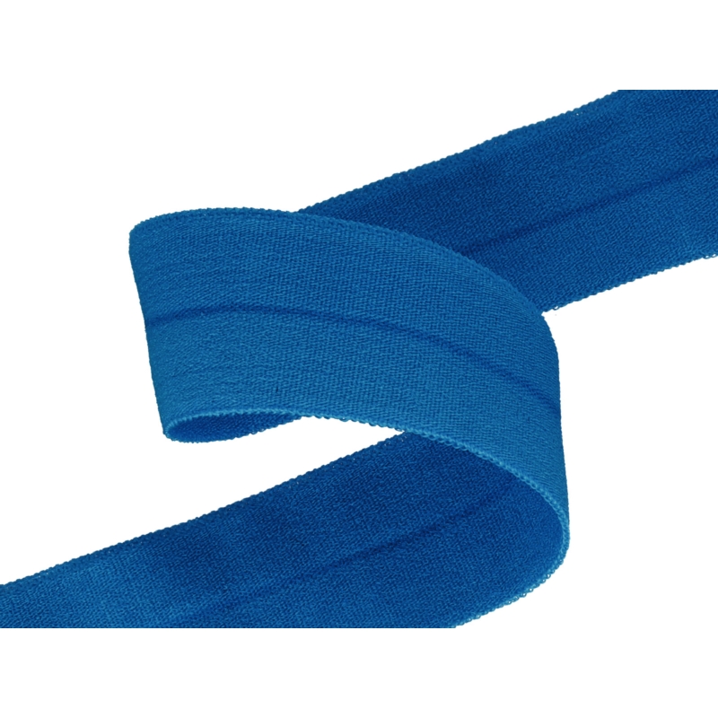 Folded binding tape 20 mm blue