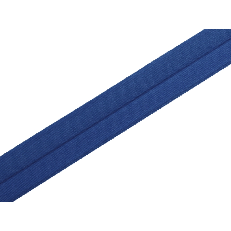 Folded binding tape 20 mm navy blue