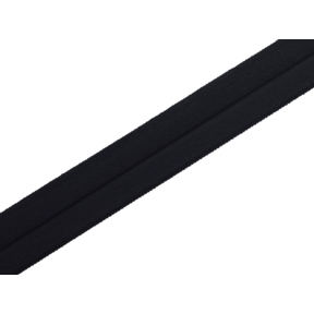 Lamówka elastyczna 20 mm/0,65 mm (144) grafitowo-czarna