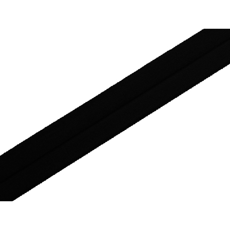 Vázací páska skládaná 20 mm (580) černá