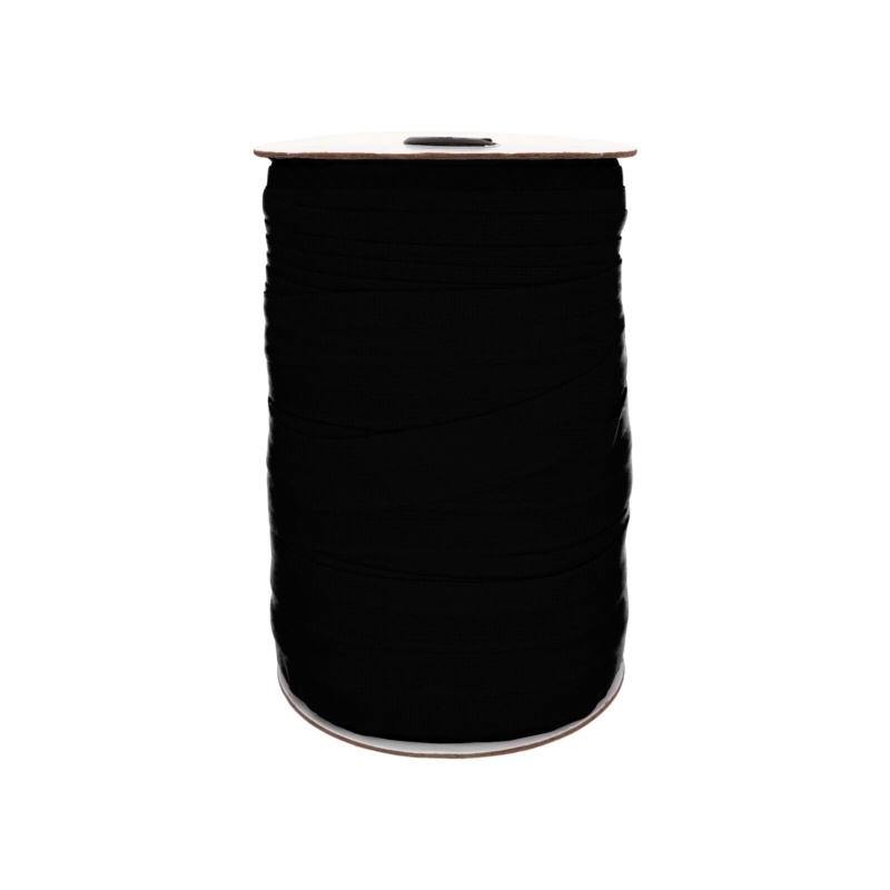 Vázací páska skládaná 20 mm (580) černá