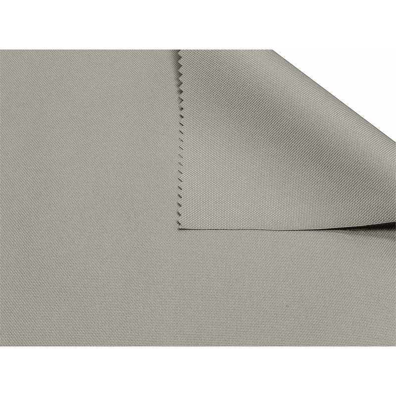 Polyester fabric Oxford 600d pu*2 waterproof (336) light grey 160 cm