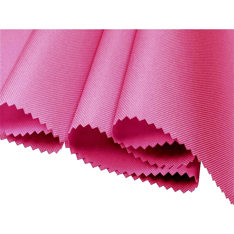 Polyester fabric Oxford 600d pu*2 waterproof (515) pink 160 cm