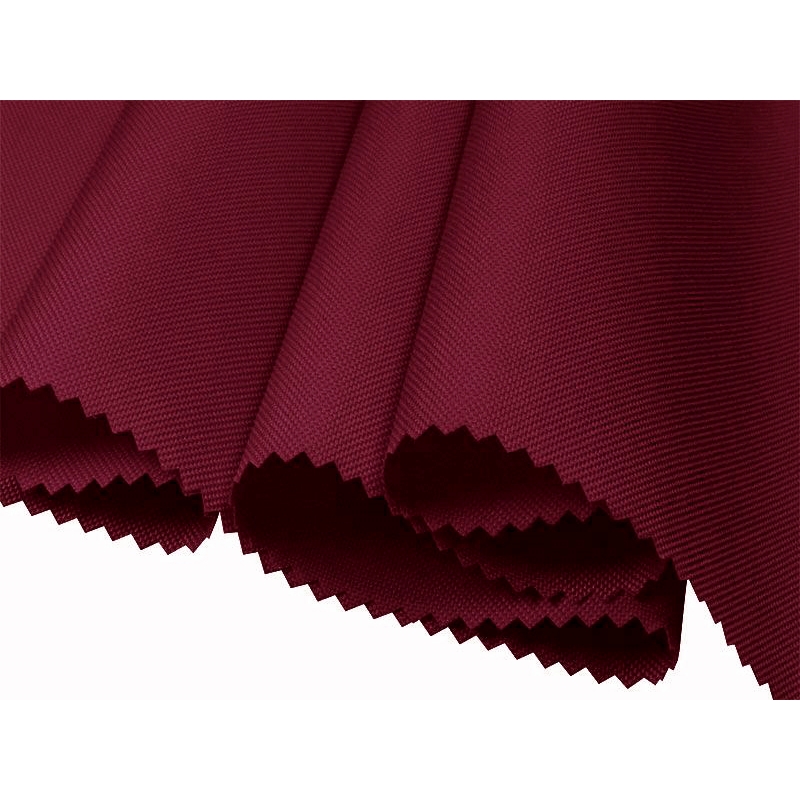 Polyester-stoff Oxford 600d pu-beschichtet (525) Rotwein 160 cm 50 lm