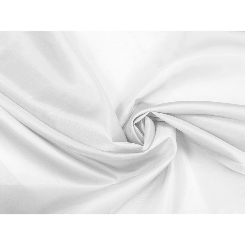 POLYESTER LINING FABRIC 180T (501) WHITE 150 CM   100 MB