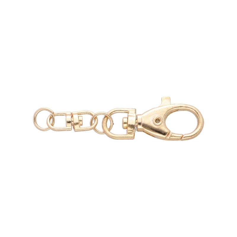 PENDANT KEYCHAIN 325-106 EWA LIGHT GOLD