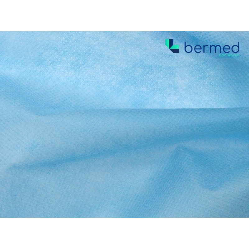 PP NONWOVEN     FABRICS   40 G/M2 MEDICAL BLUE 160 CM 400 MB