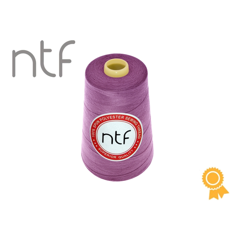 Nici poliestrowe NTF 120 (40/2)  fioletoworóżowe A 650 5000 yd