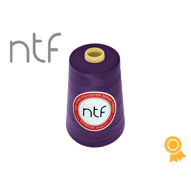 Nici poliestrowe NTF 120 (40/2)  purpurowe intensywne A 653 5000 yd