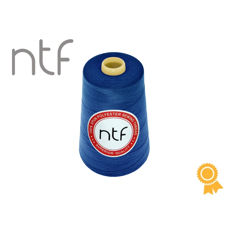 Nici poliestrowe NTF 120 (40/2)  kobaltowe A 794 5000 yd