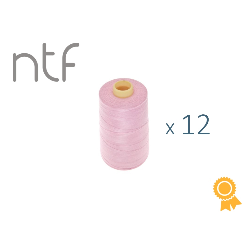 POLYESTER THREADS NTF 40/2 PINK A549 1000 M x 12 PCS.