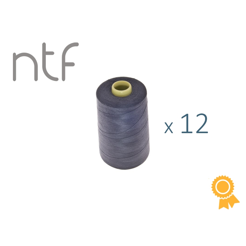 POLYESTER THREADS NTF 40/2 MARENGO A743 1000 M x 12 PCS.