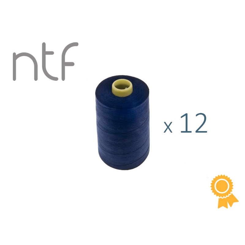 POLYESTER THREADS NTF 40/2 DENIM A802 1000 M x 12 PCS.