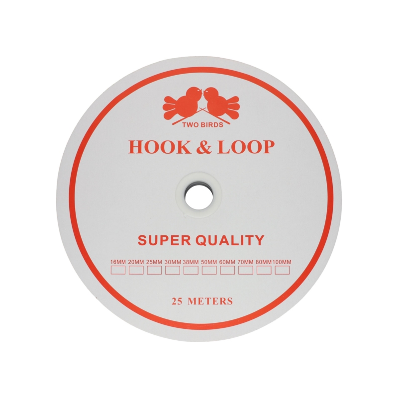 Hook and loop tape  navy blue 058 polyester/nylon loop 25 mb