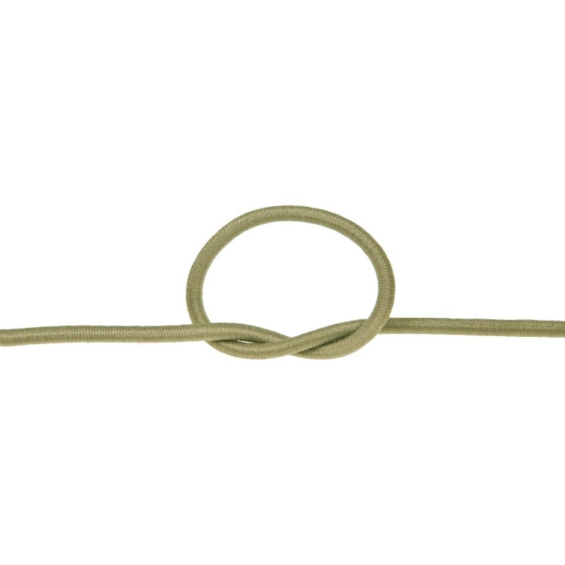 Elastic cord 5 mm olive 170 polyester 50 mb