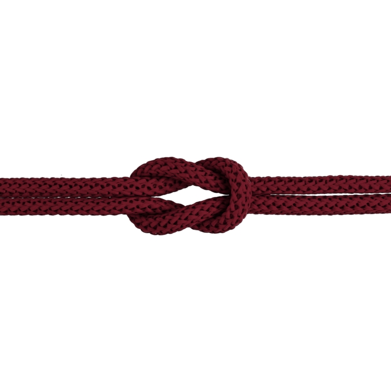 Polyester cord 6 mm maroon  (520)