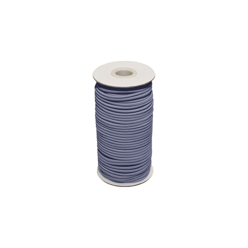 Gummikordel 2 mm dunkelblau 398 polyester 50 lm