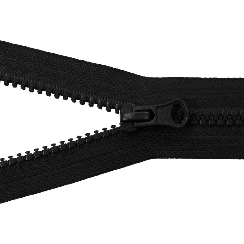 Zamek błyskawiczny kostkowy 5 nierozdzielczy 16 cm auto lock (580) czarny