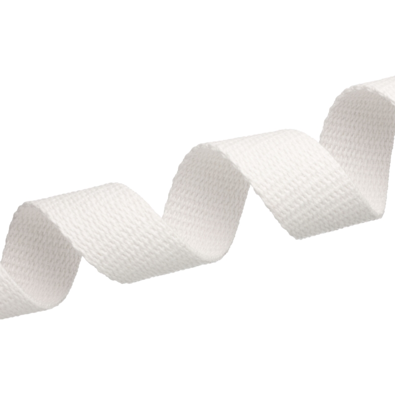 COTTON TAPE 25 MM / 1,65 mm WHITE 501 25 MB