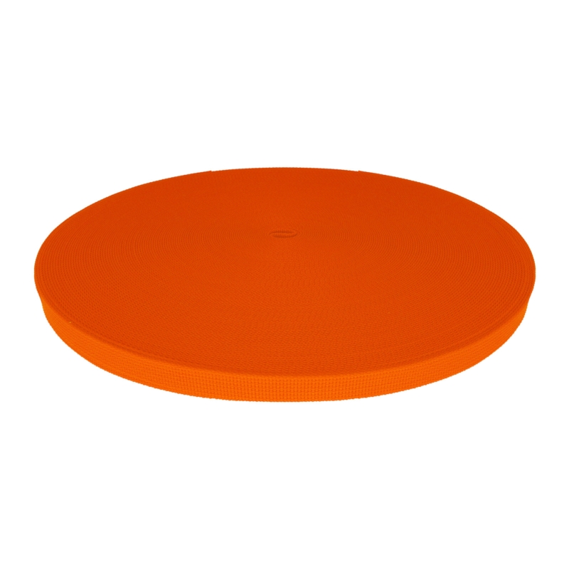 WEBBING TAPE P10 15 MM ORANGE NEON 1002 PES 