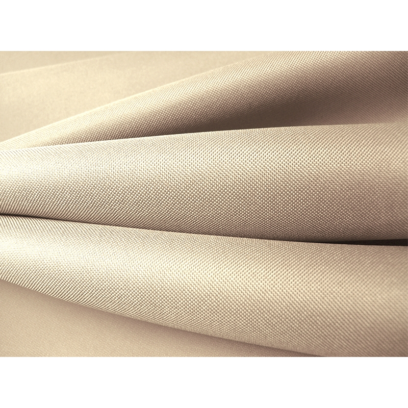 Polyester fabric premium 600d*300d waterproof pvc-d covered light beige 31 150 cm 50 mb